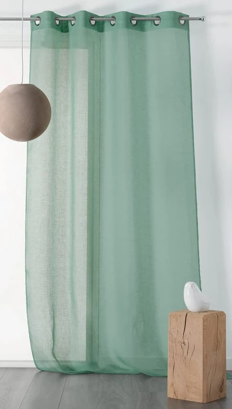 Linder, Carnation 100% Linen, Green, 145 x 260 cm