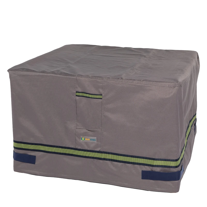 Duck Covers Soteria Rainproof 32 Inch Square Fire Pit Cover - Image 1