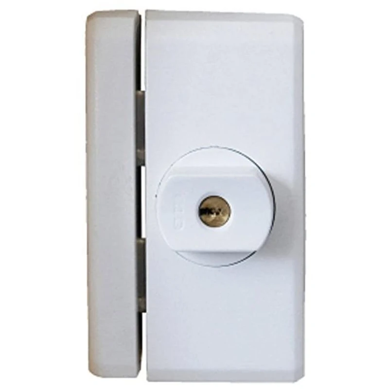 ABUS FTS96A AL0089 Window Lock with Intuitive Locking Mechanism and Alarm, Keyed Alike - ABUS Security Level 10-78563 - White