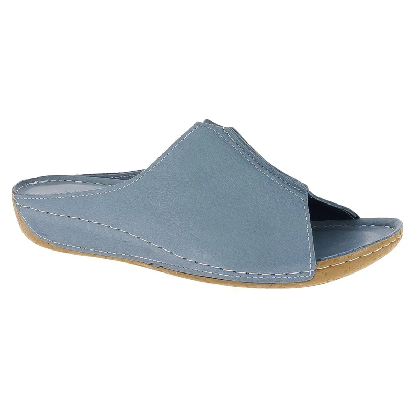 Andrea Conti Women's 0027423 Mules Blue Size: 8.5 UK