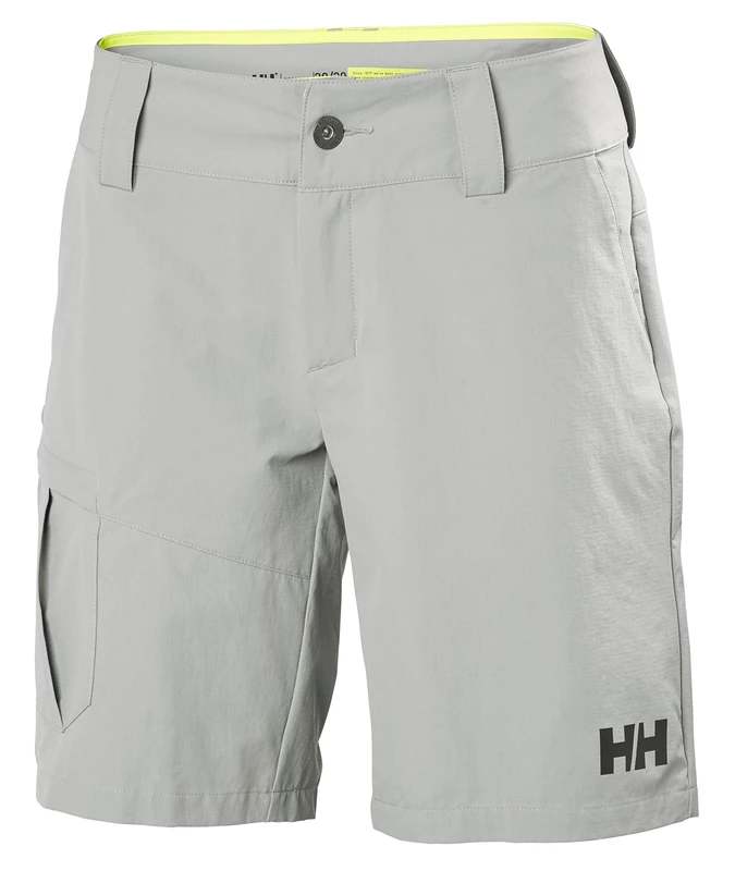 Helly Hansen Women's W QD Cargo Shorts, Grey Fog, 26