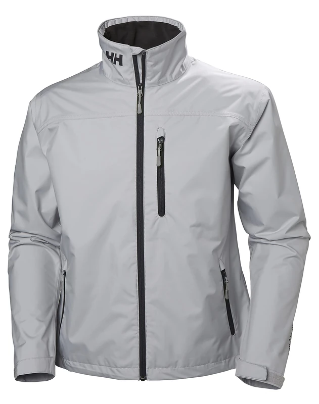 Helly Hansen Men's Crew Jacket, Grey Fog, XL