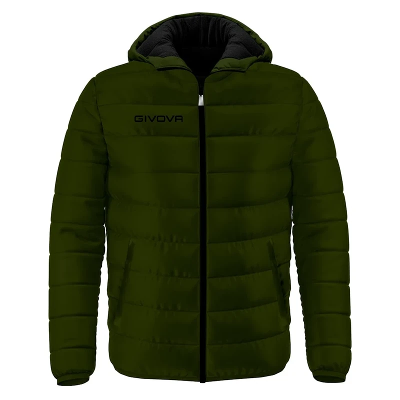Givova, jacket holland, military green/black, M