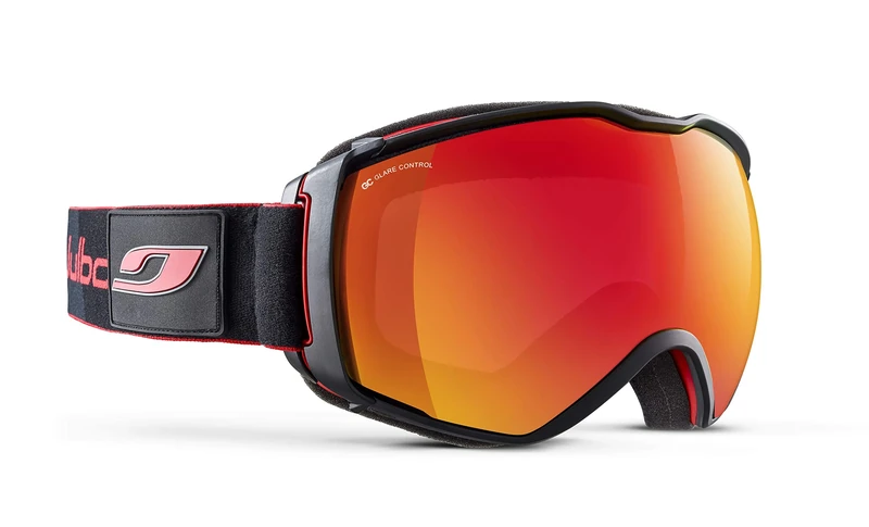 Julbo Ski Goggles - AIRFLUX - Men - Black/Red - Category 3