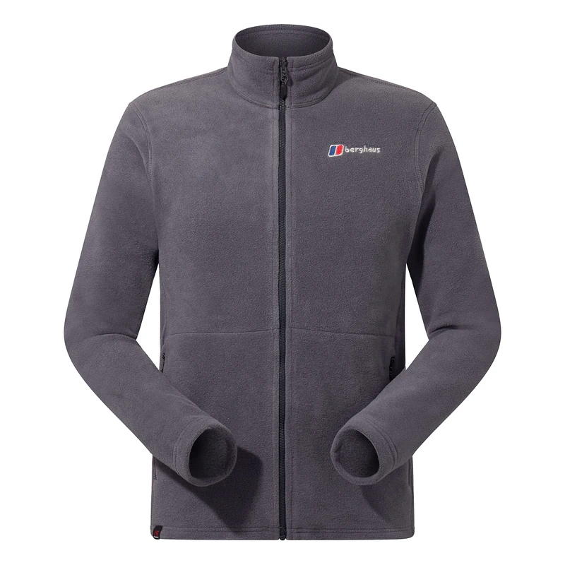 Berghaus Men's Prism Polartec Interactive Fleece Jacket | Added Warmth | Smart Fit | Durable Design, Carbon, XS