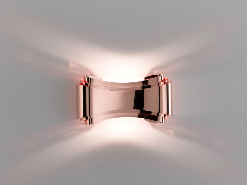 Selene Ionic Wall Light 80 W, Copper - Image 1