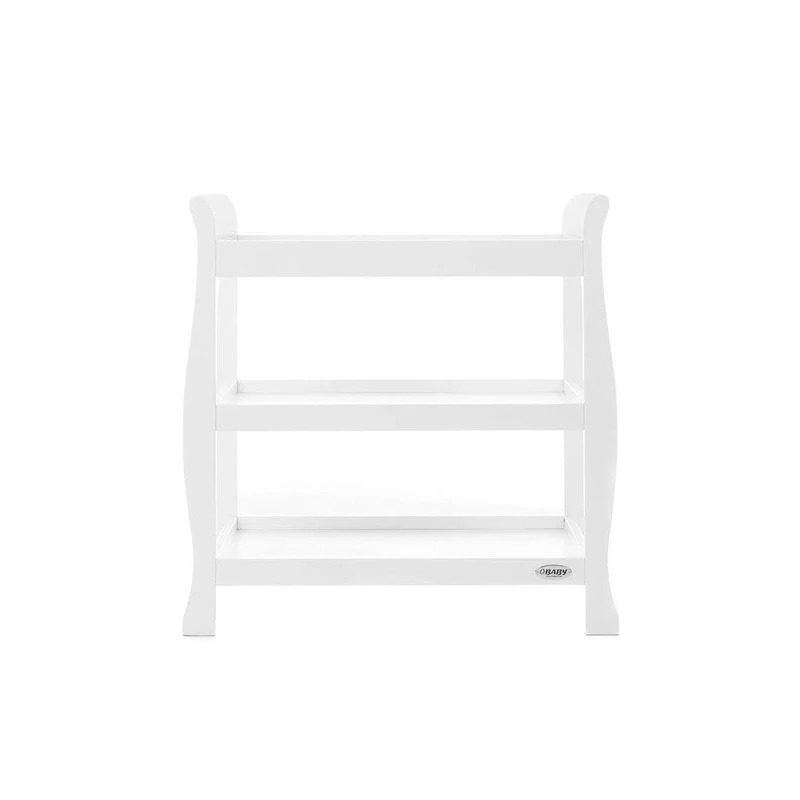 Obaby Stamford Sleigh Open Changing Unit, White