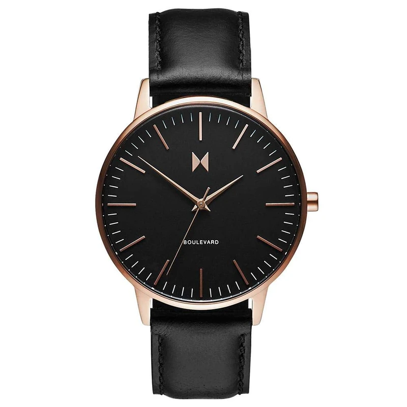 MVMT Analogue Quartz Watch for Women Boulevard Collection with Leather or Stainless Steel Strap