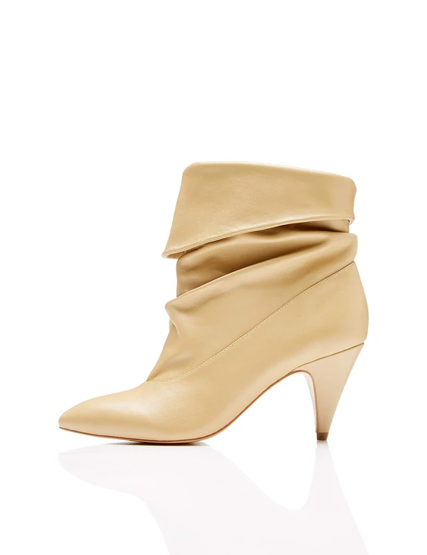 find. Slouch Ankle Boots, Brown Caramel), 6 UK