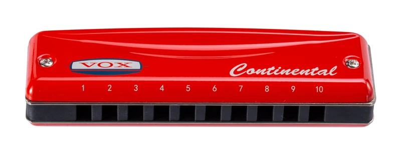Vox - Continental Harmonica Type-2 - Red - Key Cmaj