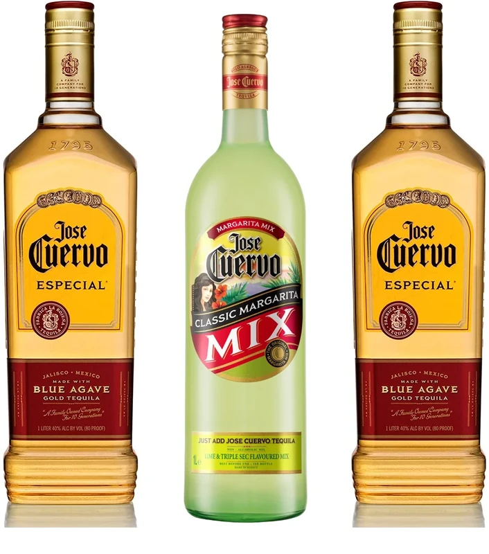 Margarita Tequila Bundle| 2 x Jose Cuervo Especial Reposado Tequila 1 Litre and 1 x Margarita Mix 1 Litre