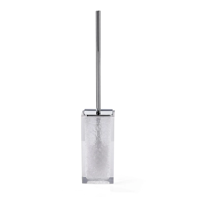 Gedy Antares Toilet Brush Toilet, Resin, White, 8 x 8.7 x 47