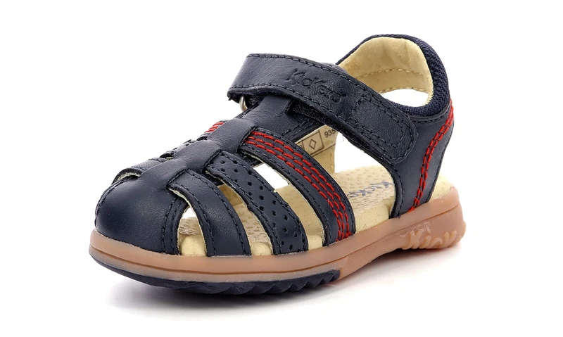 Kickers Platinium Sandals Boys Marine - UK:13 Kid - Sandals Shoes