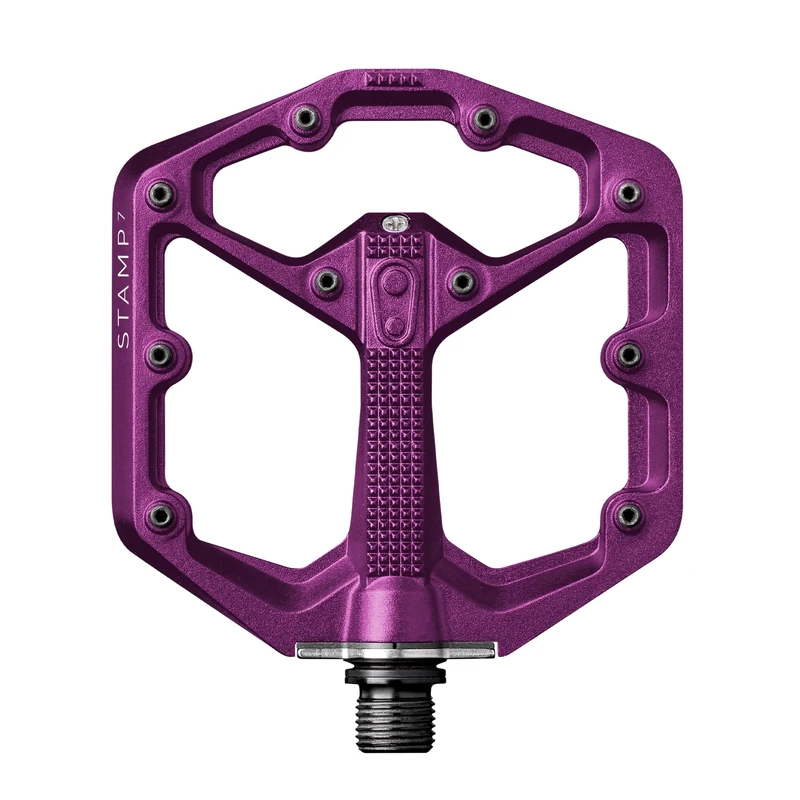 Crankbrothers Stamp-7 Pedals - Small, Purple