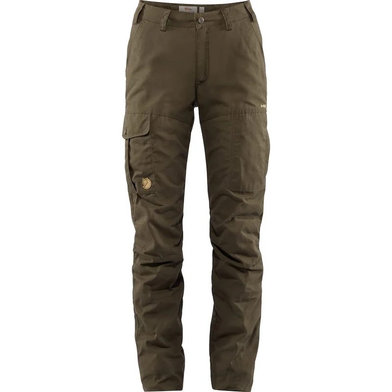 Fjallraven Women's Karla Pro Winter Trousers W Sport Trousers, Green, 40 UK