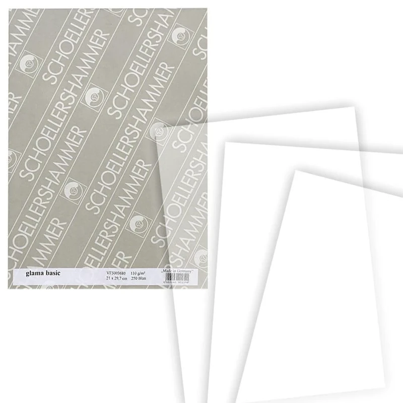Schoellershammer Glama Basic Tracing Paper A4 110gsm 250 Sheets