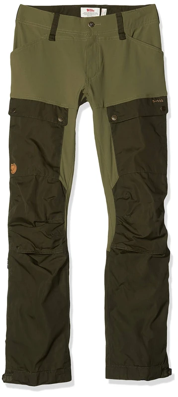 FJALLRAVEN F89852-662-625 Keb Trousers Curved W Reg Deep Forest-Laurel Green 38