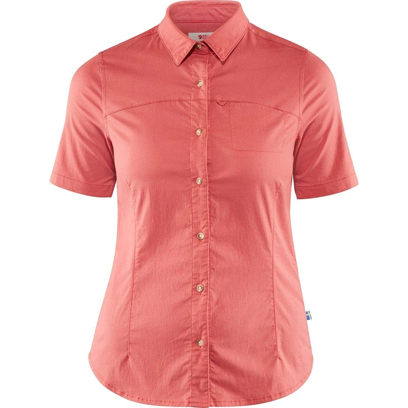 FJALLRAVEN F89846-307 High Coast Stretch Shirt SS W Dahlia XL - Image 1