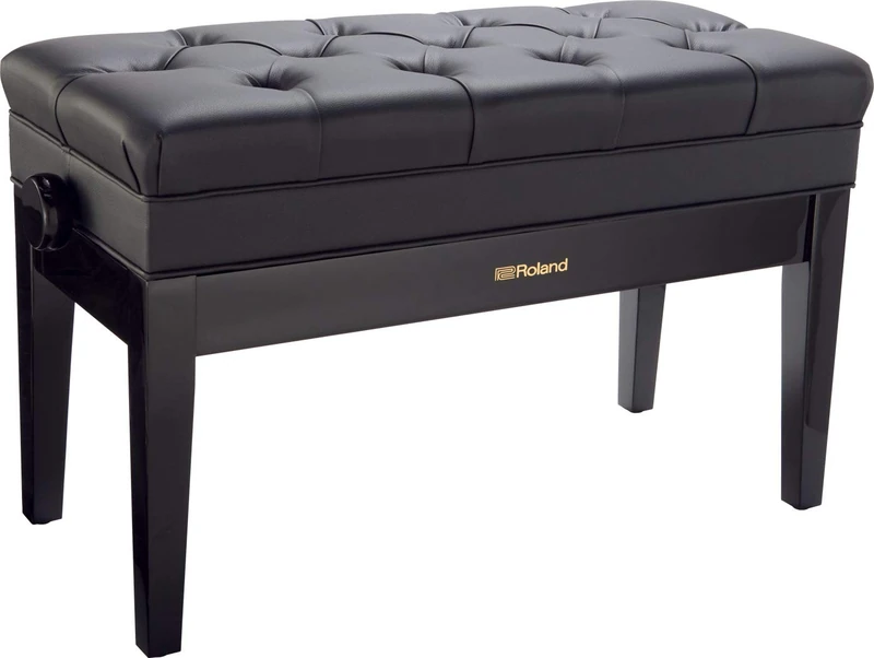 ROLAND Rpb-D500Rw Duet Size Piano Bench with Storage Compartment, Rosewood, 83 X 37.4 X 25 Cm