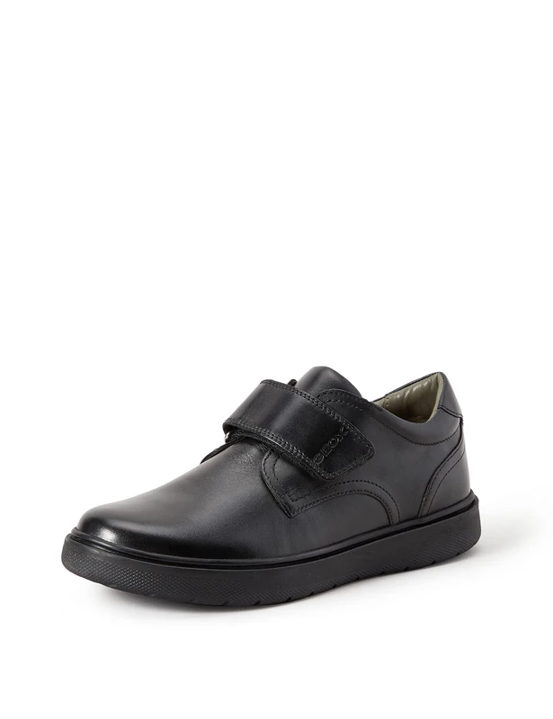 Geox Boy's J Riddock Boy G Slip ons, Black, 7 UK (41 EU)