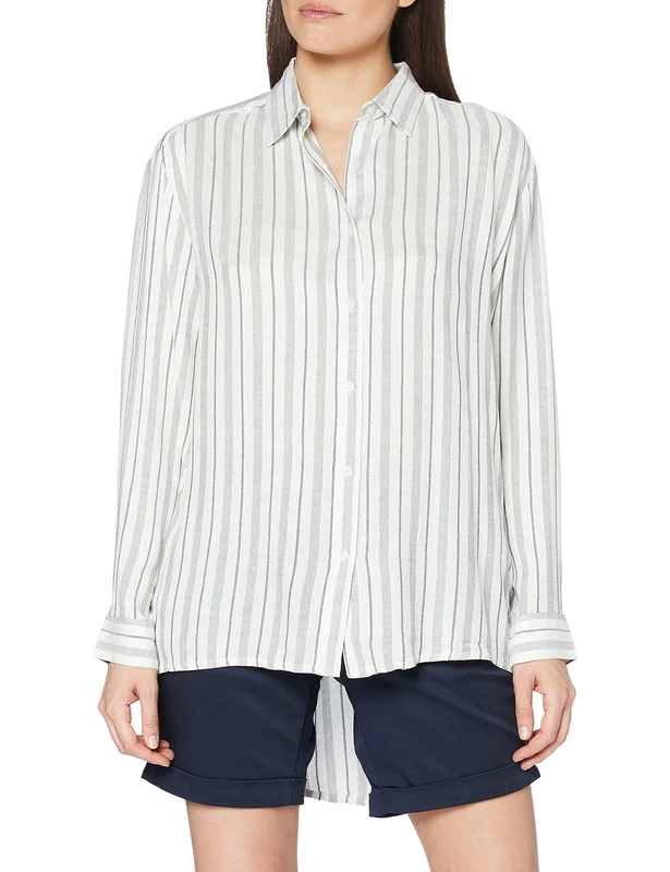 SPARKZ COPENHAGEN Women's TIKA Shirt, White (Off White), 8 (Size: S) - Image 1