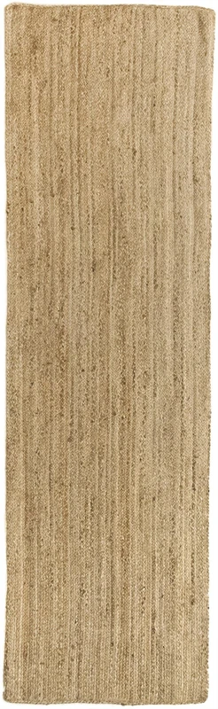 HAMID Rug Jute Runner Alhambra Natural Colour, Jute Rug, Area Rug 100% Jute Fibre Hand Wovem, Braided Rug for Home, Living Room, Floor Carpet..(250x80cm)
