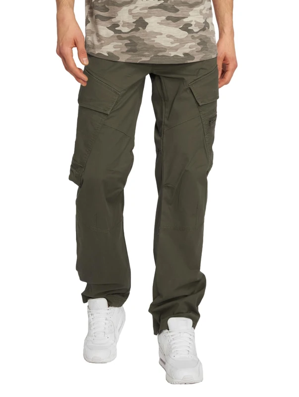 Brandit Adven Slim Fit Pants, color: olive, size: L
