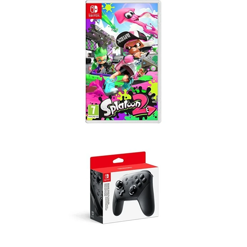 Splatoon 2 with Switch Pro Controller