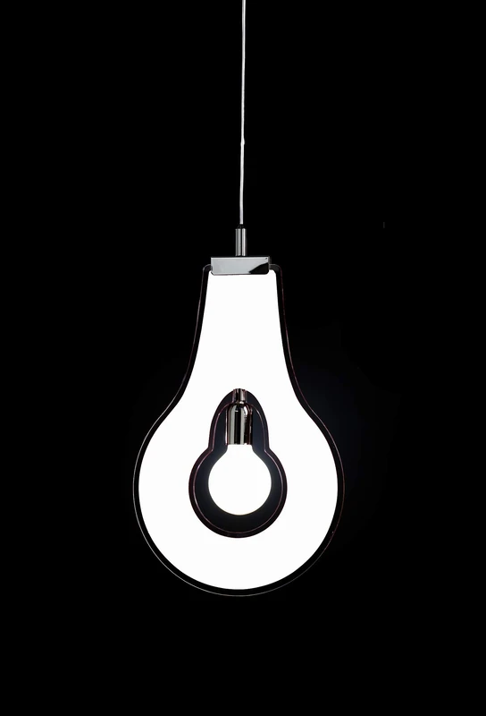 SELENE Flat Chandelier 42 W, White