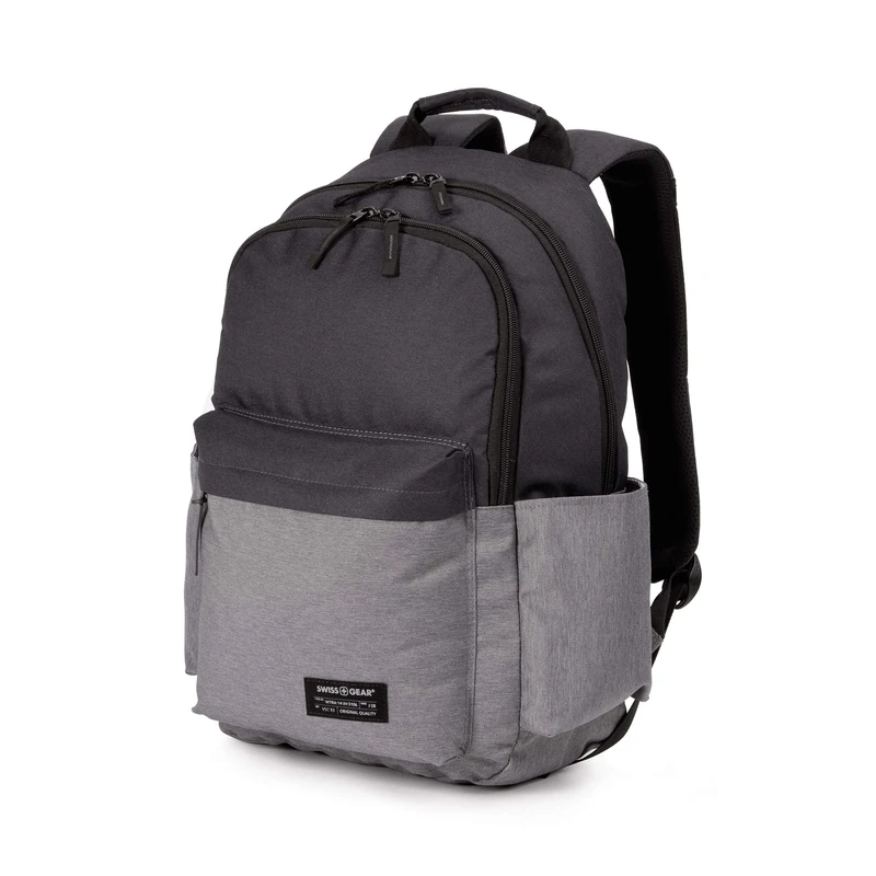 SwissGear 2789 Laptop Backpack, Grey/Black, 17.75-Inch, 2789 Laptop Backpack