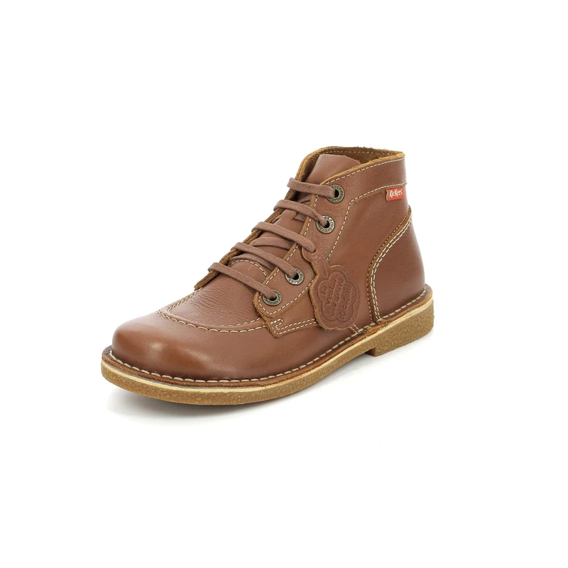 Kickers Legendiknew Ankle Boots/Boots Women Camel - 3.5 - Mid Boots Shoes