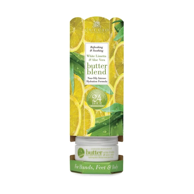 White Limetta & Aloe Vera Butter 8oz 6 Piece Tower