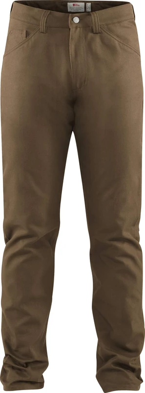 FJALLRAVEN F87216-227 Greenland Canvas Jeans M Dark Sand 58