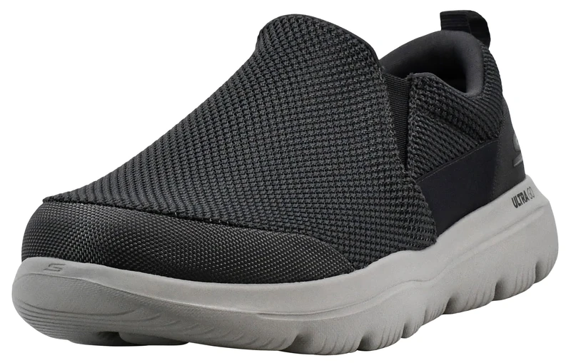 Skechers Men's Go Walk Evolution Ultra Impeccable Sneaker, Charcoal, 10 UK