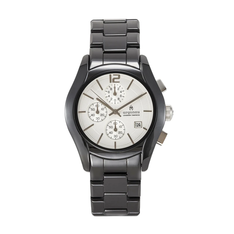 Argonau Unisex Adult Analogue Classic Quartz Watch With Ceramic Strap Au1500