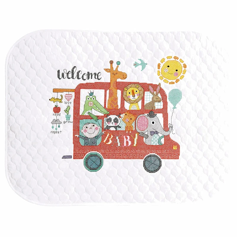 Dimensions Counted Cross Stitch Kit: Quilt: Baby on Board, Various, One