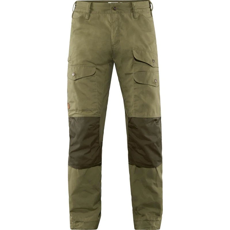 FJALLRAVEN Men's Vidda Pro Trousers Regular M Trousers, Laurel Green / Deep Forest, 60