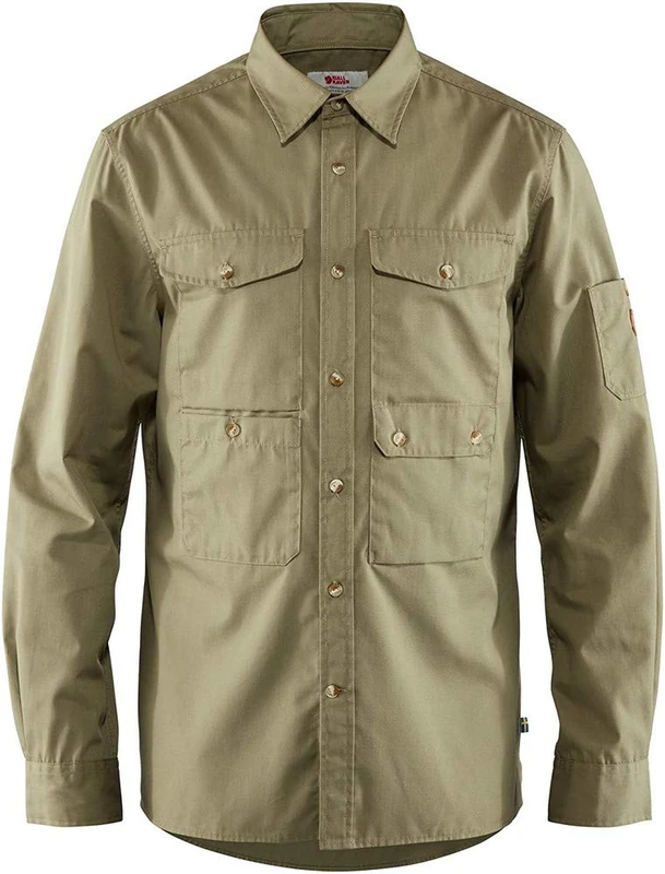 FJALLRAVEN F82998-620 Övik Shade Pocket Shirt M Green XL