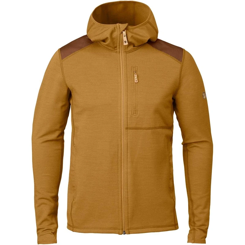 FJALLRAVEN F81878-166-230 Keb Fleece Hoodie M Acorn-Chestnut L