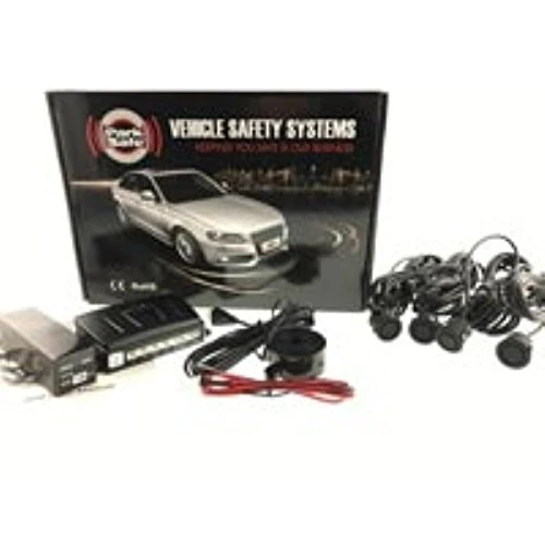 ParkSafe PS546MBUZZ Front Parking Sensor Kit 4 Eye Matt Black Audible Buzzer
