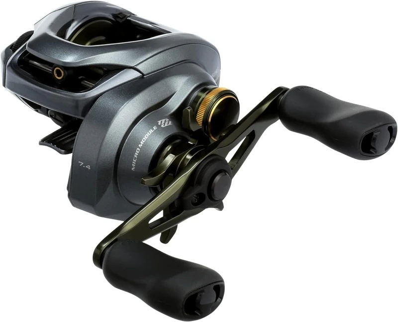 SHIMANO CURADO DC 151, Left-Handed, High Gear, LowProfile Baitcasting Freshwater Fishing Reel