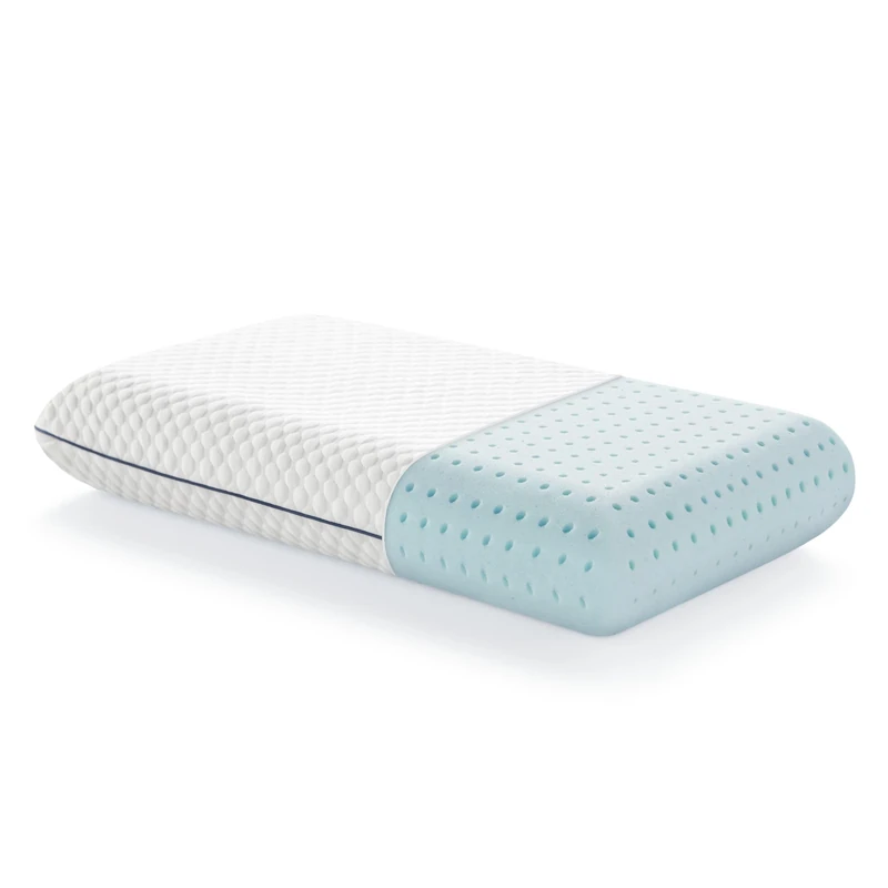 LUCID Memory Foam Pillow – Cooling Gel Infusion – Breathable Ventilated Design – Bed Pillow - Image 1