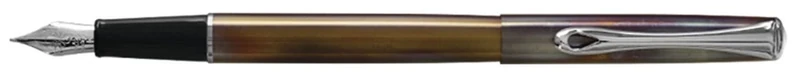 Diplomat Fountain Pen Traveller Flame F Brown/Writing And Correction Products/Colour-Brown/Thickness Line (mm)-F