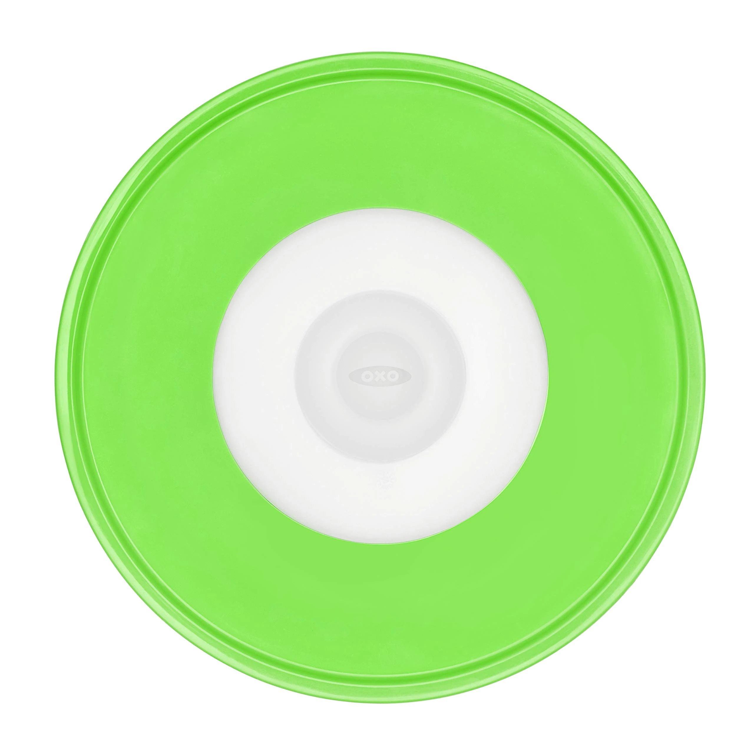 OXO Good Grips Reusable Lid - Medium - 8 Inch, Green/Clear