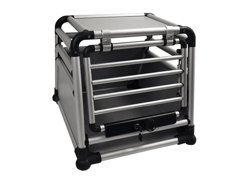 Nobby 62324 Aluminium Carbox Round Corner W x D x H: 59 x 55 x 49 cm