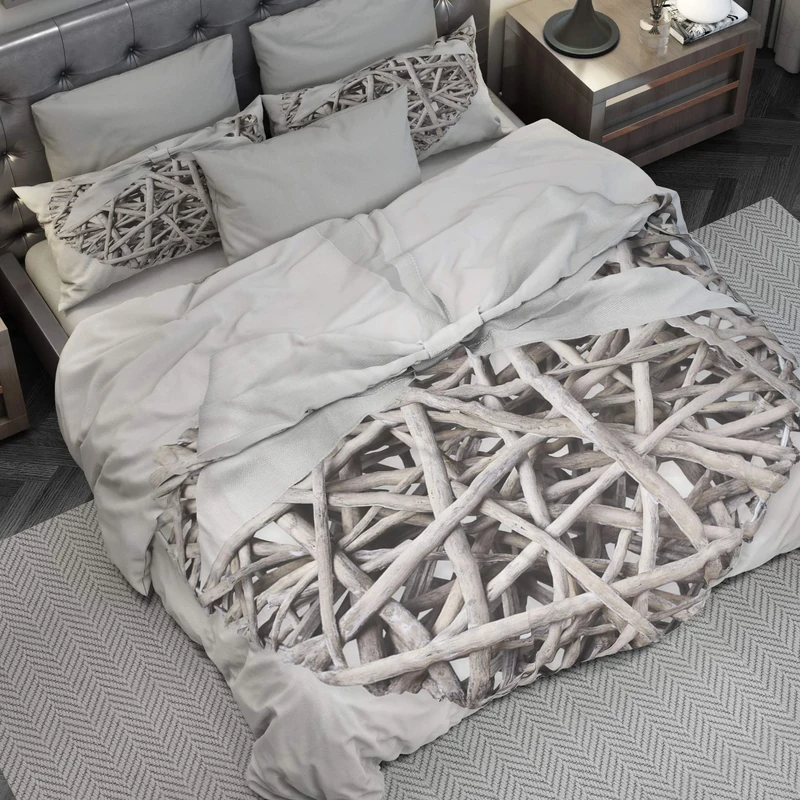 Copripiumino Digitale Tutto Stampato Microfibra Duvet Set, Quilt Covers, Bedding Sets, Satin Fabric, Love King