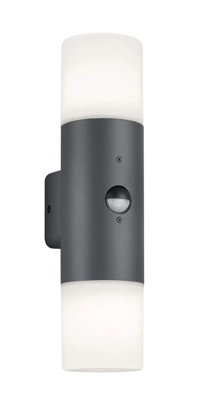 Trio Leuchten Hoosic, Aluminium Acrylic, Charcoal/White