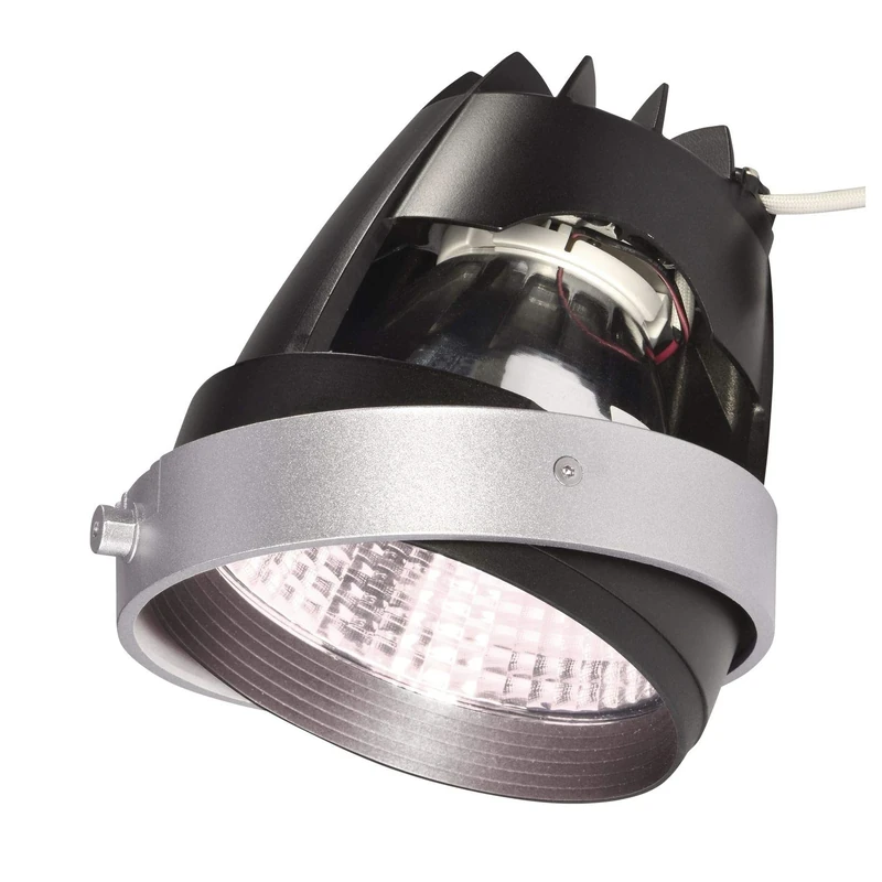 SLV COB LED Module for AIXLIGHT PRO mounting Frame, Aluminium, Silver Grey/Black - Image 1