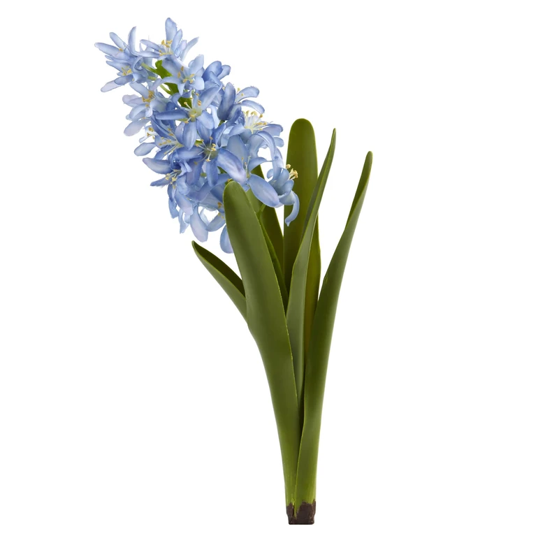 Nearly Natural 13in. Hyacinth Artificial Flower (Set of 4)