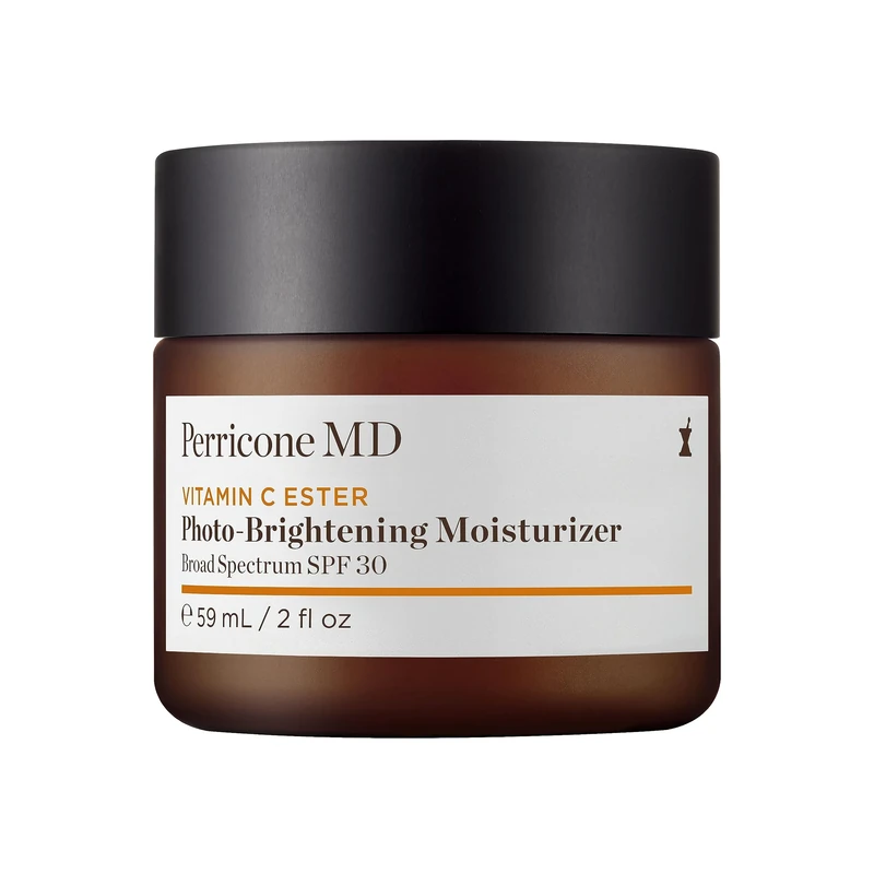 Perricone MD Vitamin C Ester Photo-Brightening Moisturizer Broad Spectrum SPF 30 59ml – Oil -Free Anti-Aging Face Cream with Vitamin C Ester & Alpha Lipoic Acid, Reduces Dark Spots & Wrinkles
